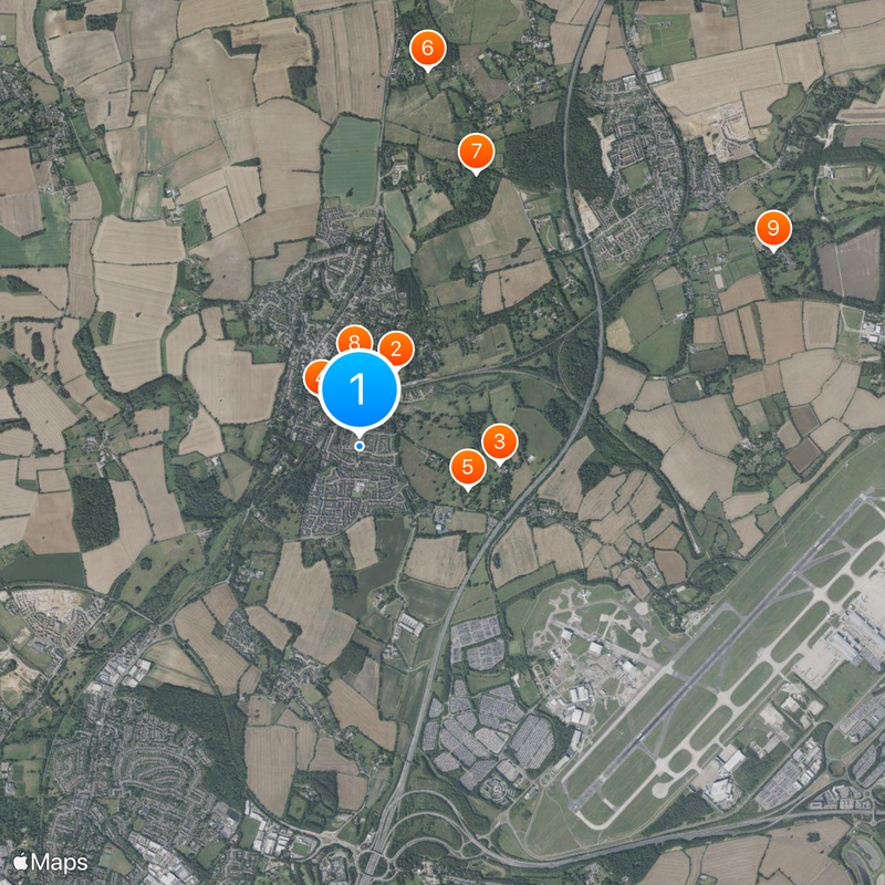 Stansted Mountfitchet Map