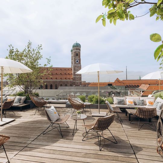 Blue Spa Dachterrasse