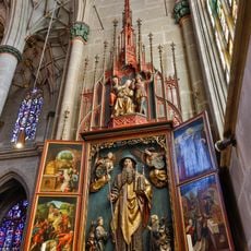 St. Sebaldus Altar of Holy Cross Minster, Schwäbisch Gmünd