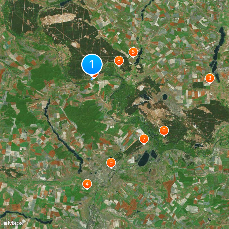 Laure de Sviatohirsk Carte