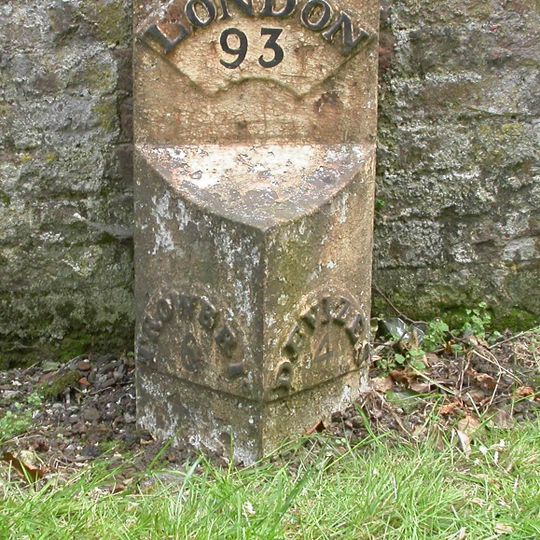 Milestone About 20 Metres South West Of Ivy Cottage