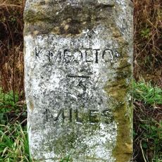 Milestone K3 on highway B660 at TL0869372088
