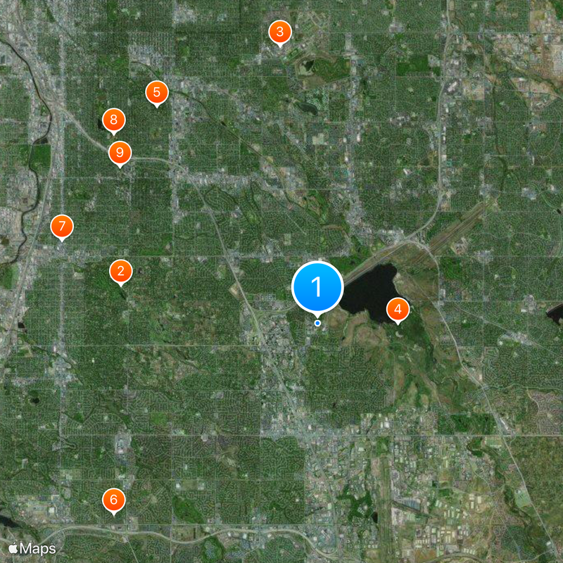 Cherry Creek High School Map