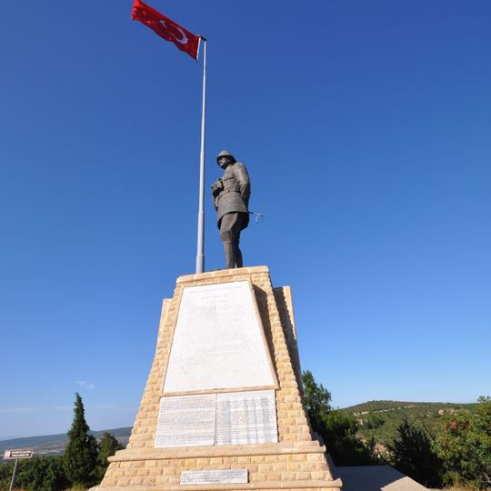 Statue of Mustafa Kemal at Chunuk Bair