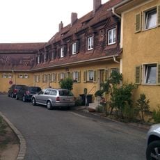 Reihenhausgruppe der Gartenstadt Nürnberg