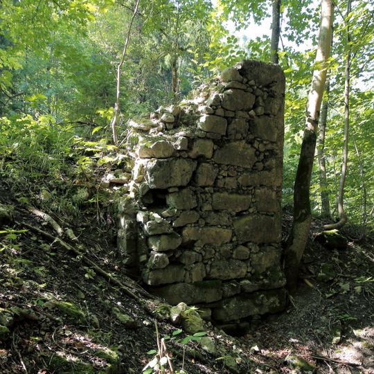 Ruine einer Schmiede