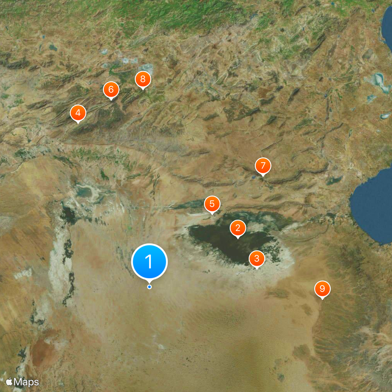 El Oued Province Map