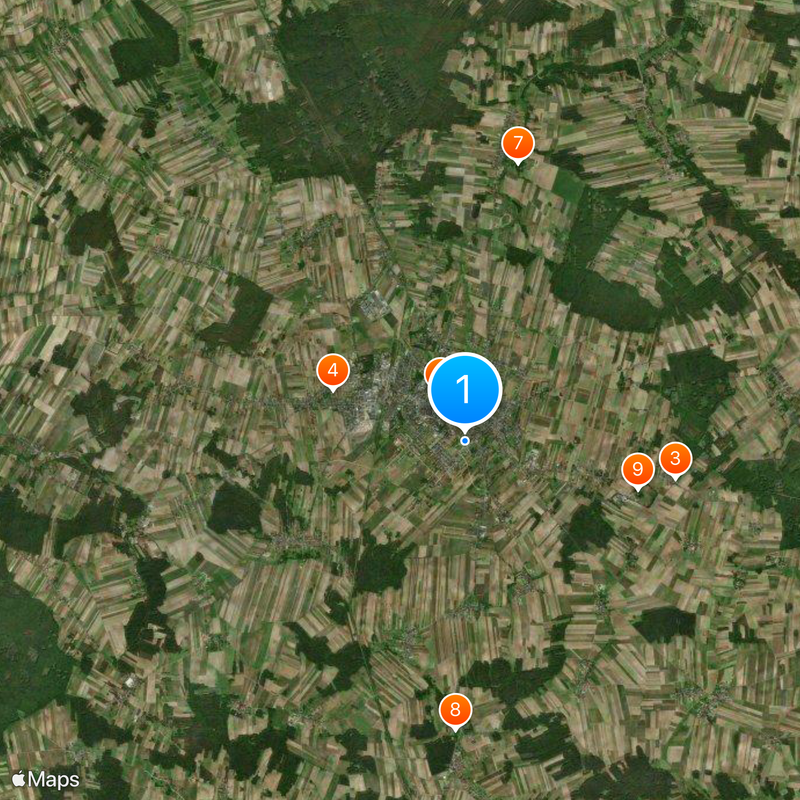 Sokołów Podlaski Map