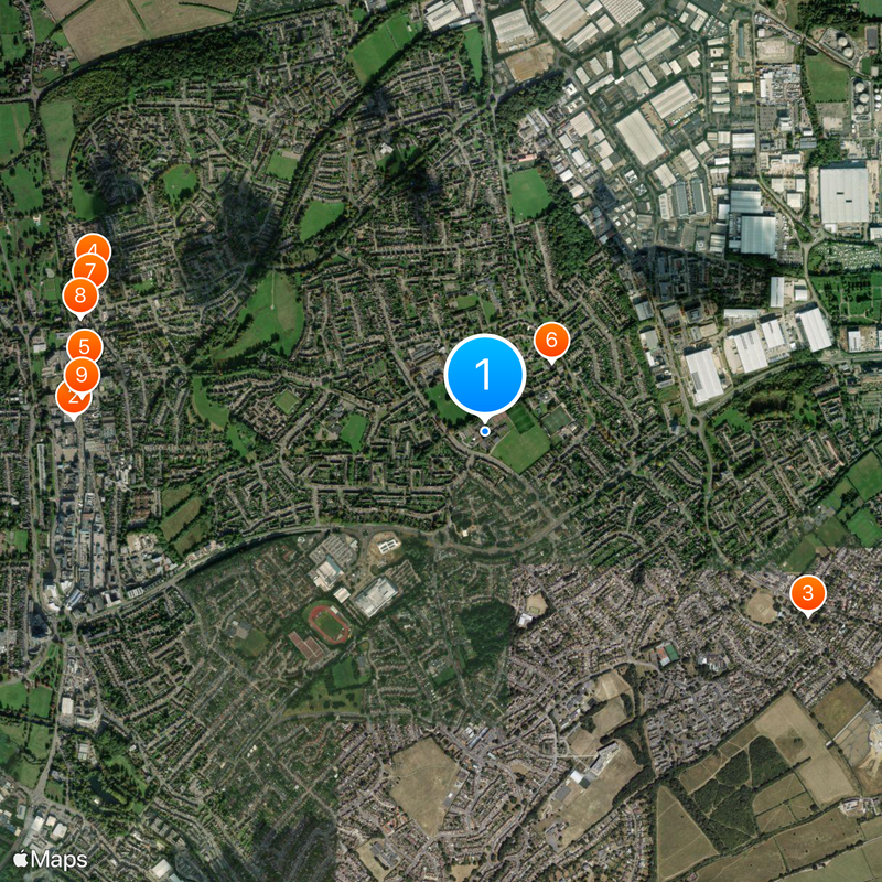 Hemel Hempstead Carte