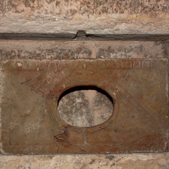 Reliquary, Saint Cristol's church in La Couvertoirade,