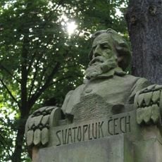 Monument to Svatopluk Čech in Rovensko pod Troskami
