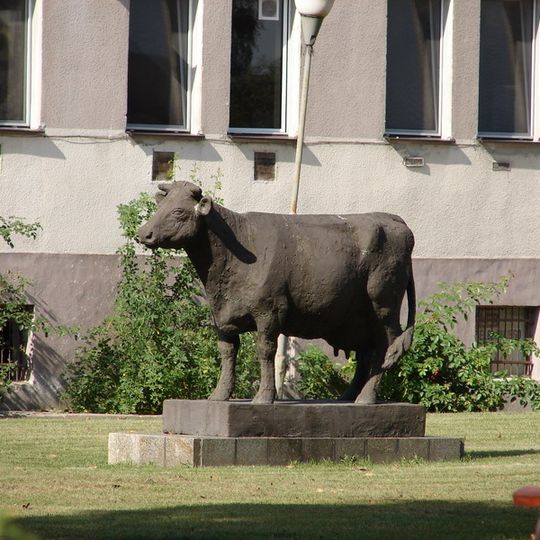 Pomnik krowy w Starym Polu