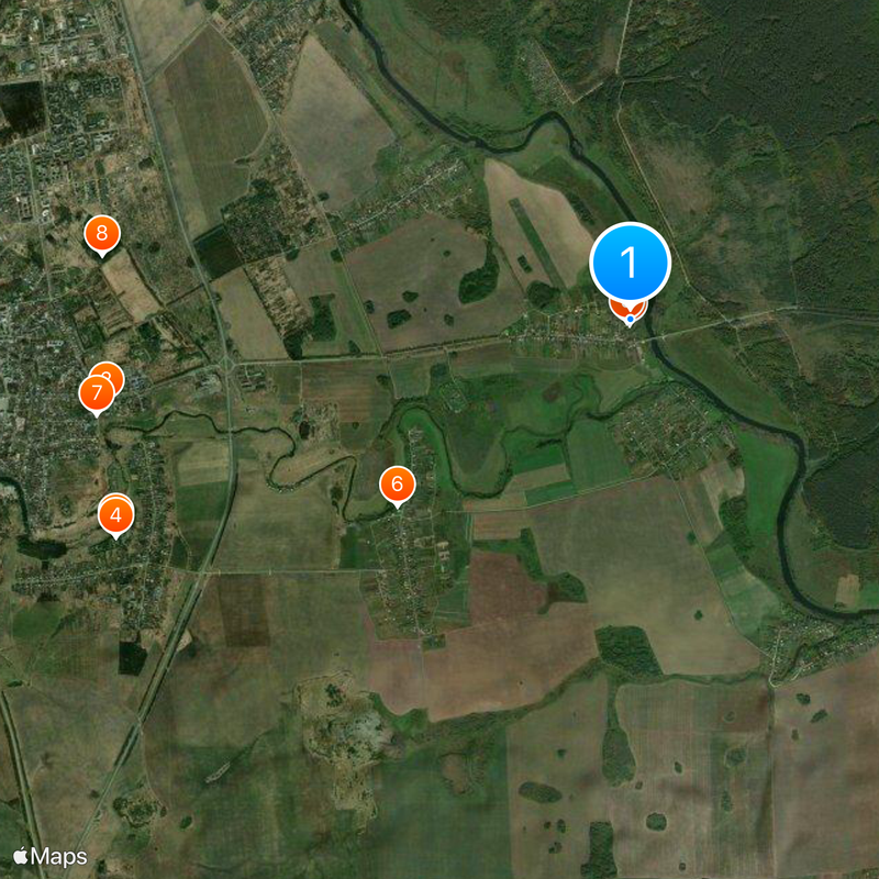 Church of Boris and Gleb Map