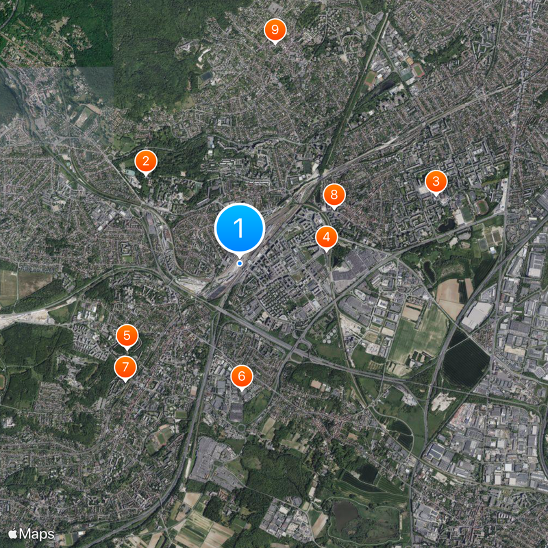 Gare de Massy-Palaiseau Map