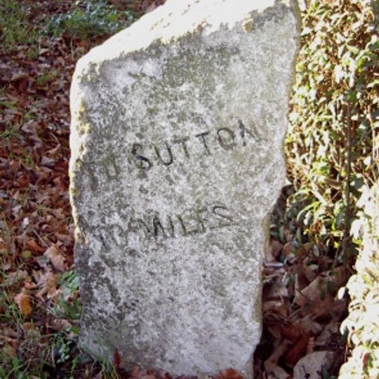 Milestone, Main Road, opp. No. 226