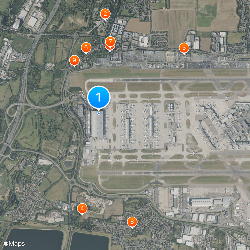 Heathrow Terminal 5 Map
