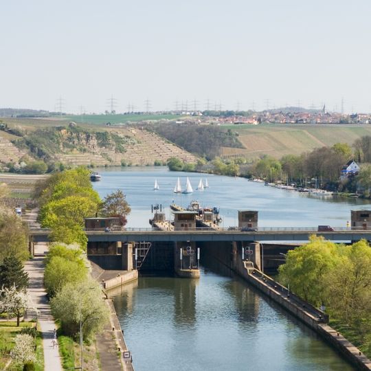 Lauffen barrage
