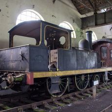 Sharp, Stewart and Company 4-4-0 locomotive in Paranapiacaba