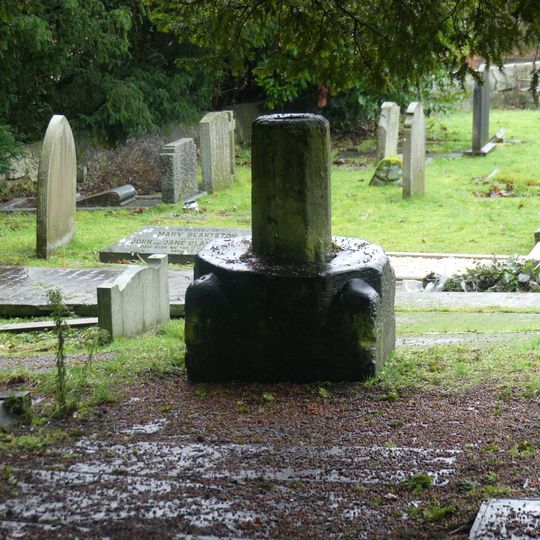 Standing cross St Wilfrid's churchyard