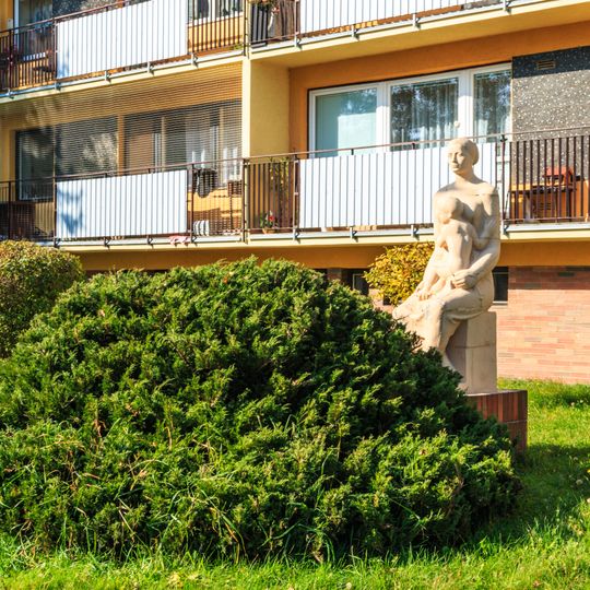 Socha v Týništi nad Orlicí