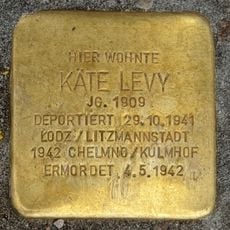 Stolperstein dedicated to Käte Levy