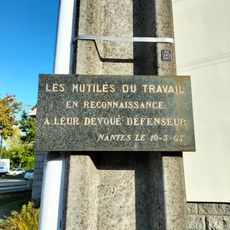 Plaque à Baptiste Marcet