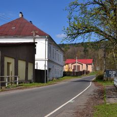 Most silnice III/22318 přes Prunéřovský potok v Prunéřově