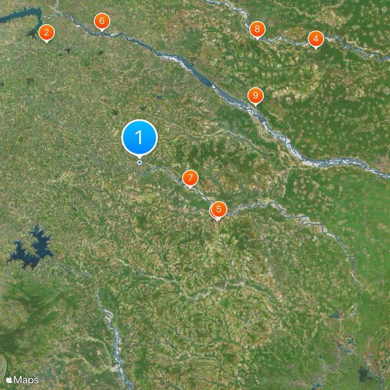 Bankura district Mapa