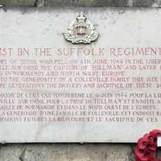 Commemorative plaque