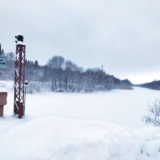 Krokhinsky bridge across Belozersky Canal