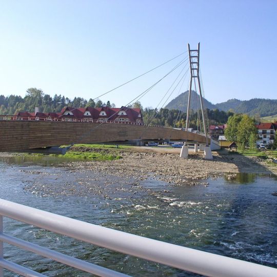 Kładka w Sromowcach Niżnych