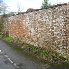 Gate Piers, Front Wall And Garden Walls To High Street And Church Lane At Manor House  Wall Along East Side