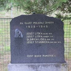 World War II memorial in Mokřiny