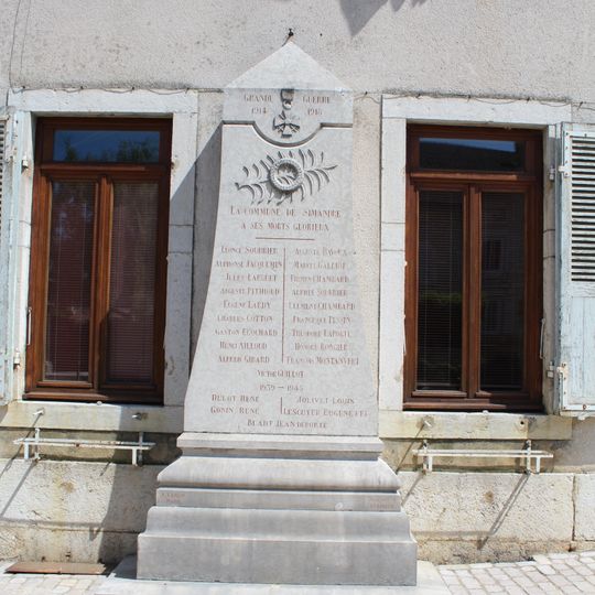 War memorial of Simandre-sur-Suran