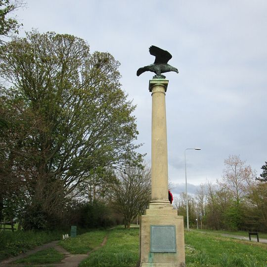 Monument 1/4 Mile North Of Norman Cross