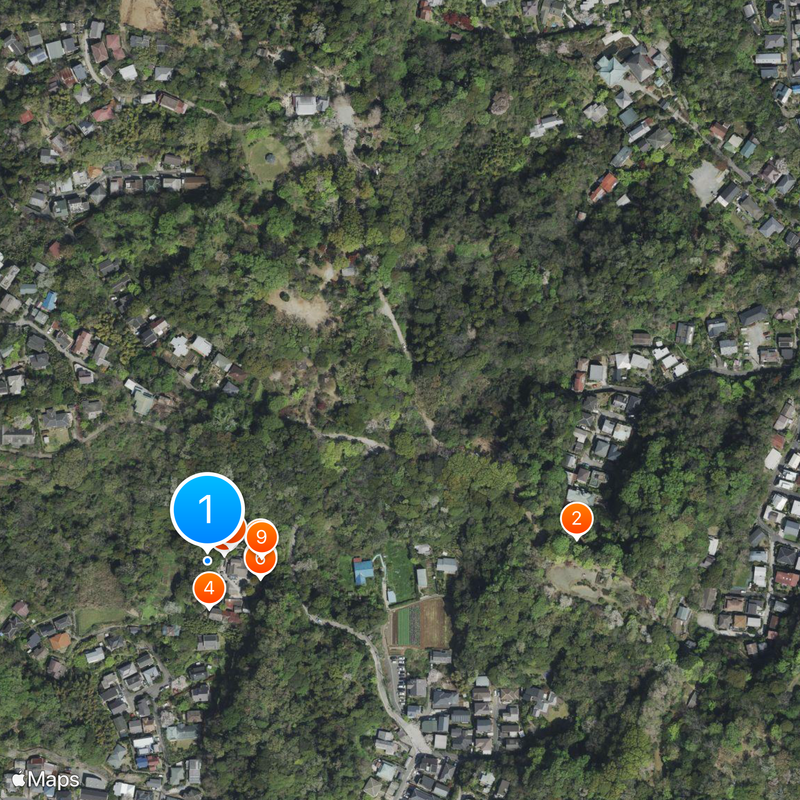 Zeniarai Benzaiten Ugafuku Shrine Map