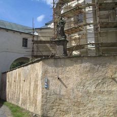 Socha svaté Otýlie v Manětíně