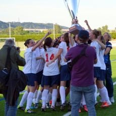 Finale du tournoi européen militaire de football féminin 2014