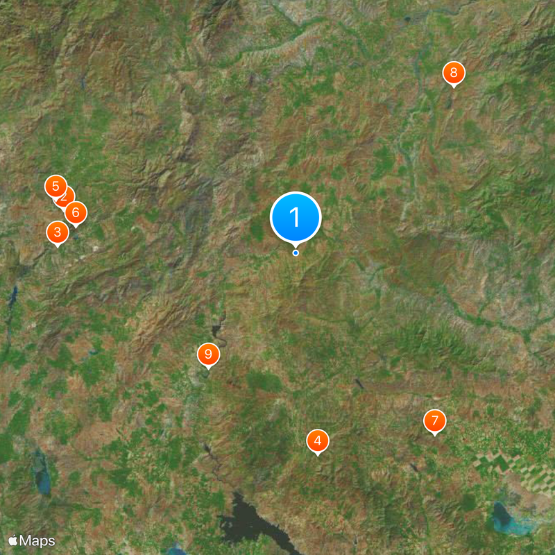 Kırıkkale Province Map