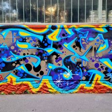 Work of art, graffiti