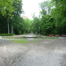 Fountain at Stadtpark Steglitz