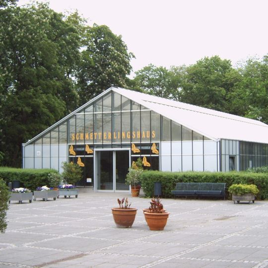 Schmetterlingshaus im Elbauenpark