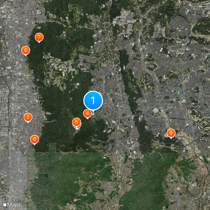 Ikoma Cable Line Mapa
