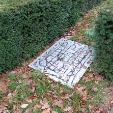 Bloemendal Castle: water well at steps