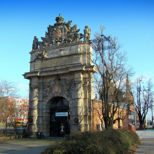 Harbour Gate in Szczecin