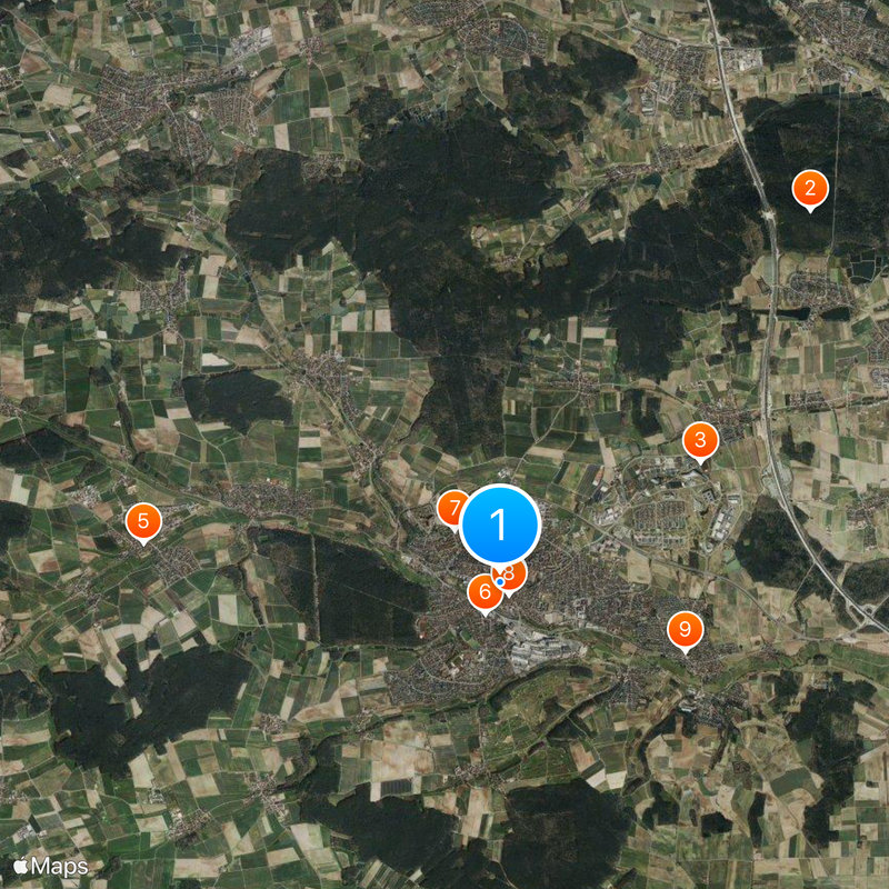 Herzogenaurach Karte