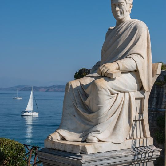 Statue of Lord Guilford, Kerkyra