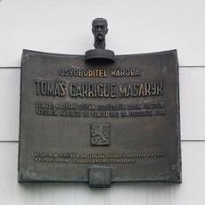 Pamětní deska Tomáše Garrigue Masaryka