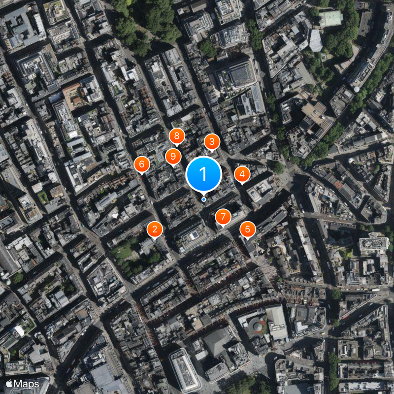 Soho Mapa