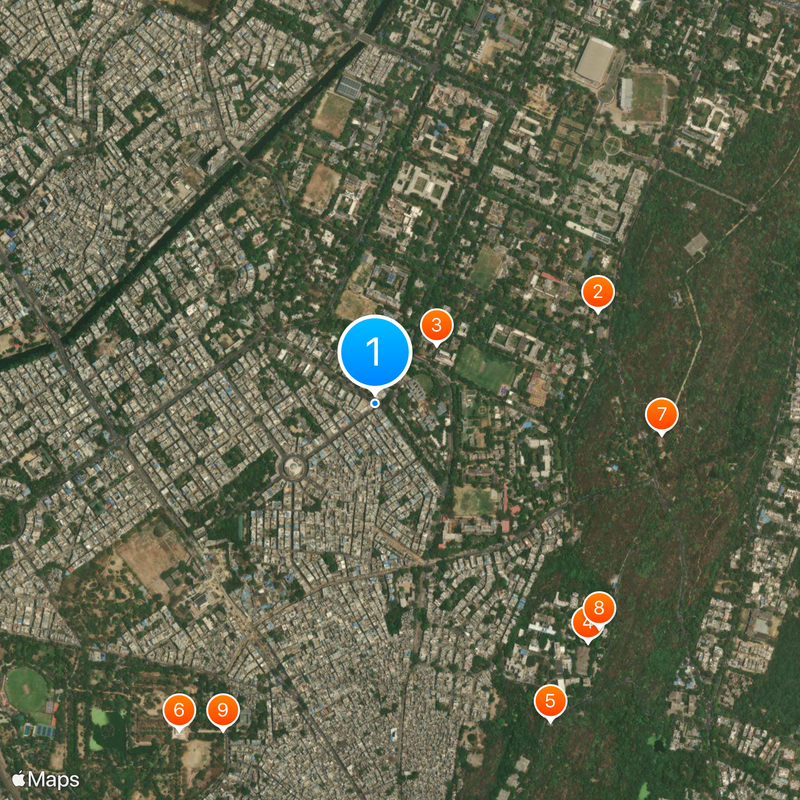 Kirori Mal College Map